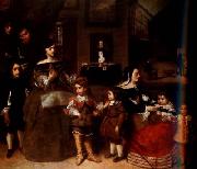 Diego Velazquez The Family of the Artist (df01) china oil painting artist